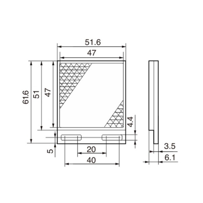 Оптичний датчик Akusense ELC-RM10P