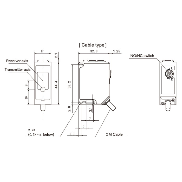Оптичний датчик Akusense ELT-S450P